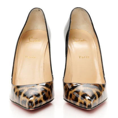Christian Louboutin Patent Degrade Leopard So Kate 120 Pumps 40.5 Leopard Black 3 of 8