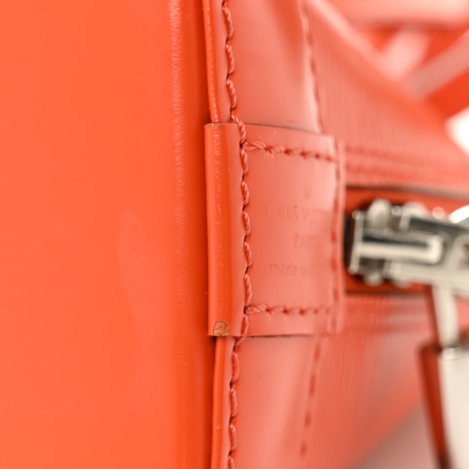 Louis Vuitton Epi Alma BB Piment 10 of 11