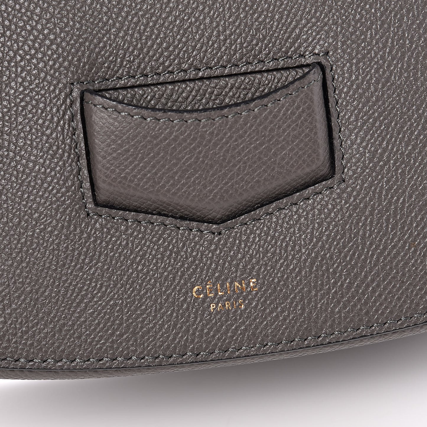 Grained Calfskin Compact Trotteur Stone