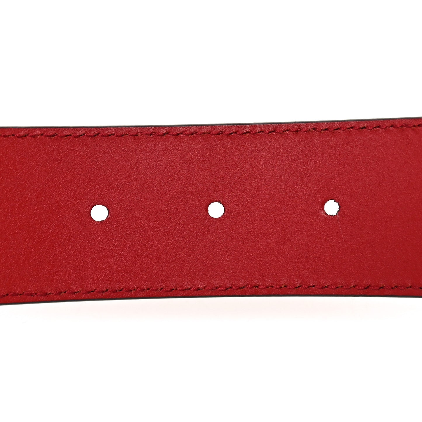 Selleria Calfskin Mens Interlocking G 37mm Belt 85 34 Rosso
