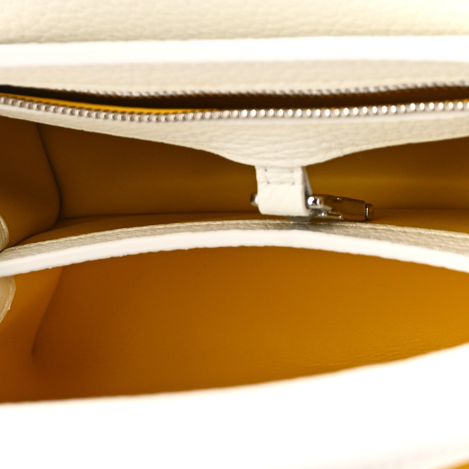 Louis Vuitton LV X YK Taurillon Capucines BB White 5 of 9