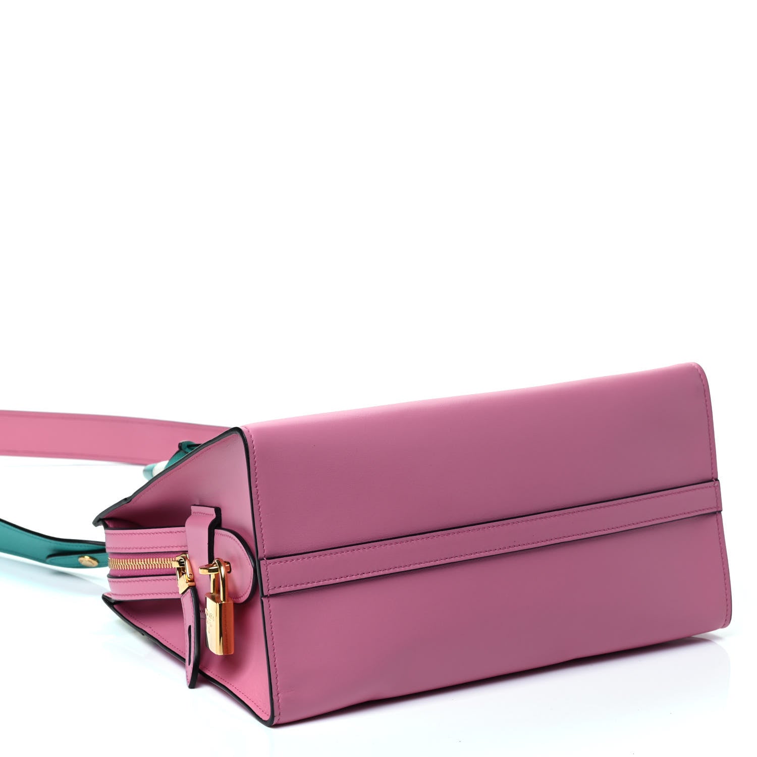 Prada City Calf Saffiano Medium Esplanade Tote Begonia Giad 5 of 8