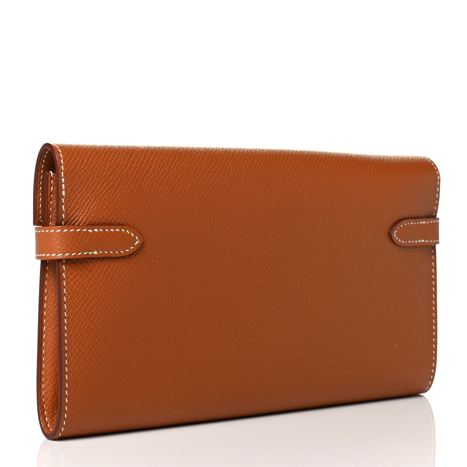 Hermes Epsom Kelly Longue Wallet Gold 2 of 5