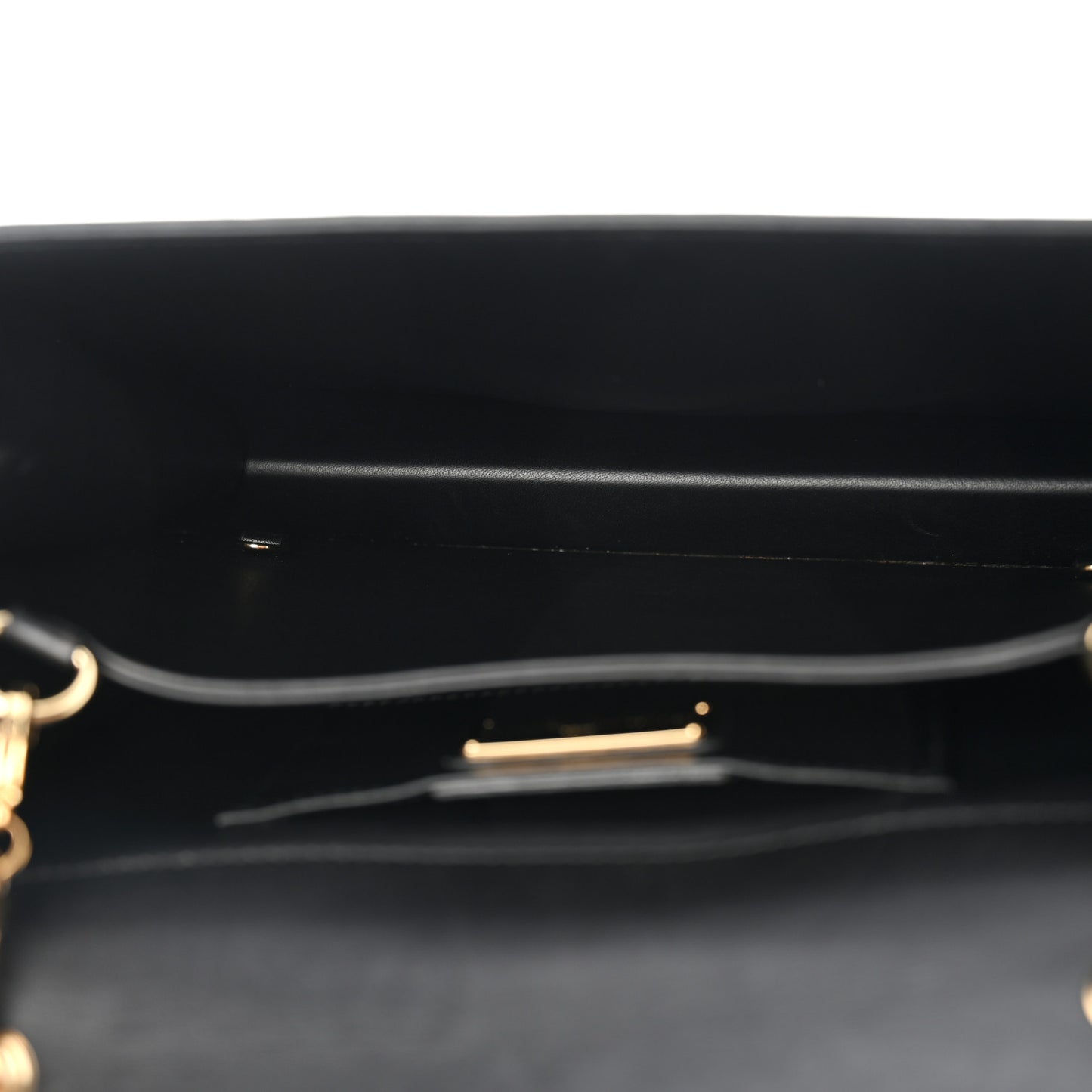 Calfskin Thalia Flap Shoulder Bag Black