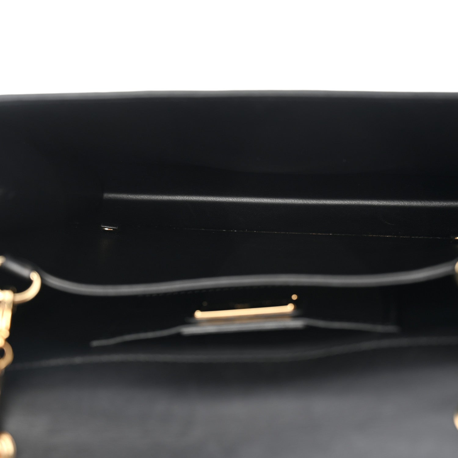 Salvatore Ferragamo Calfskin Thalia Flap Shoulder Bag Black 5 of 12