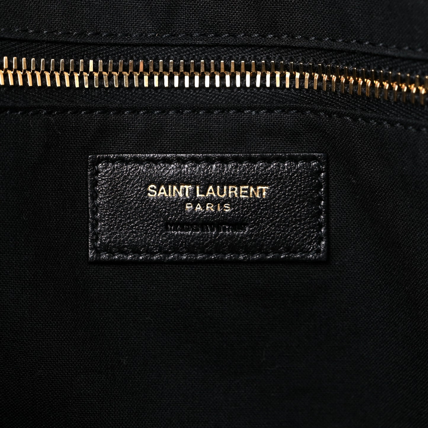 Linen Calfskin Rive Gauche Tote Natural