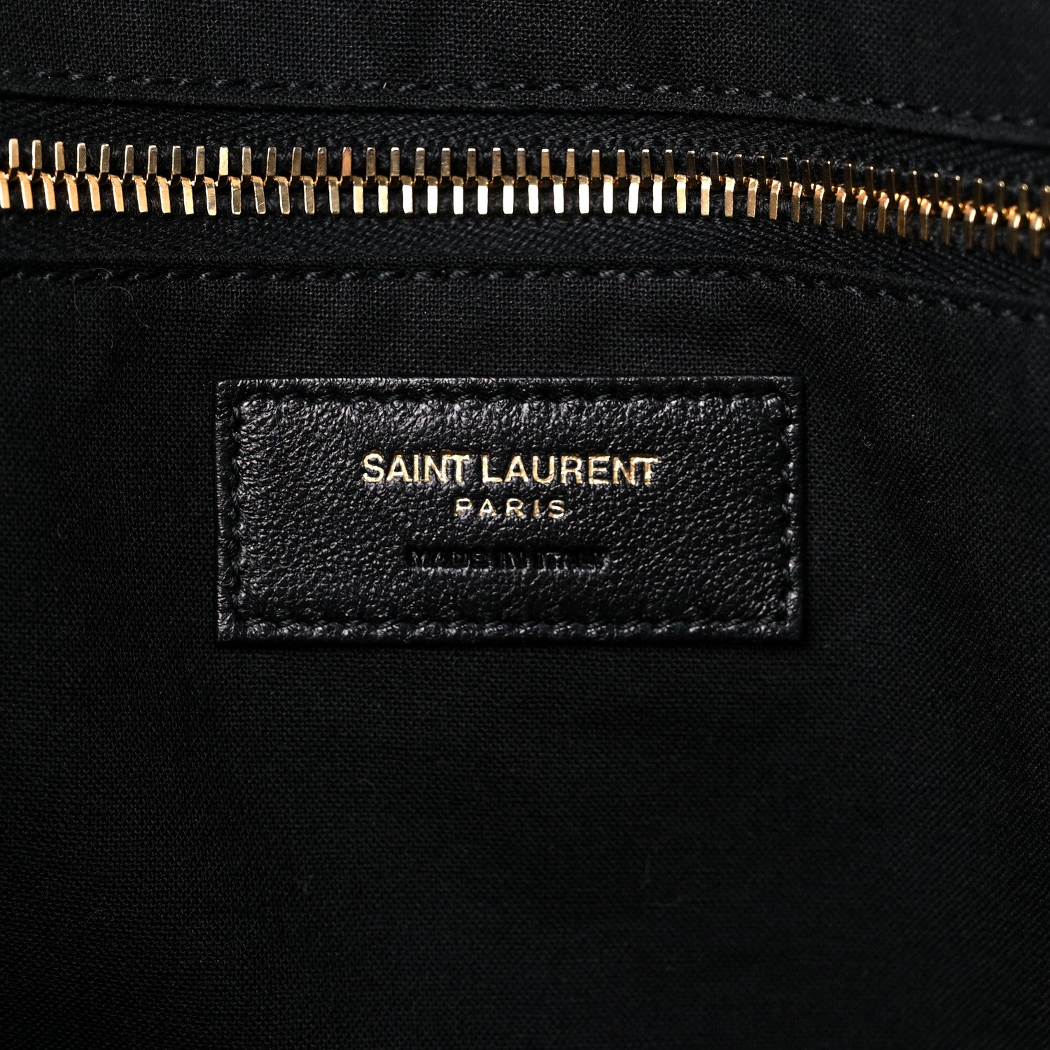 Saint Laurent Linen Calfskin Rive Gauche Tote Natural 6 of 14