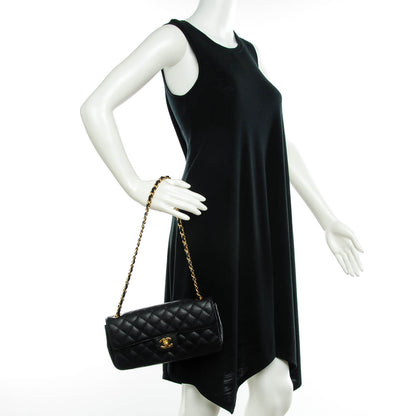 Chanel Caviar Quilted East West Flap Black 4 of 16