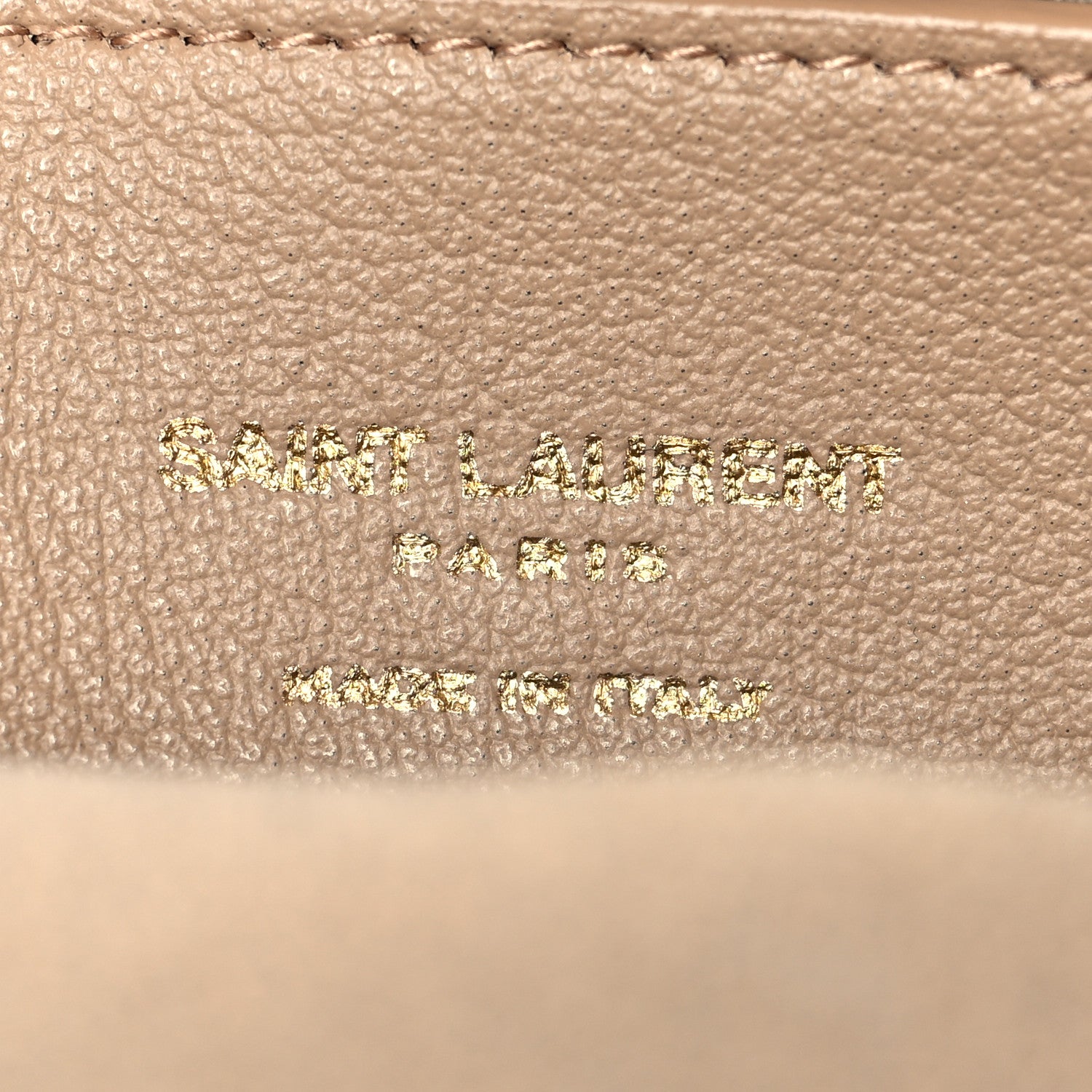 Saint Laurent Calfskin Toy Shopping Tote Nude Powder 8 of 13