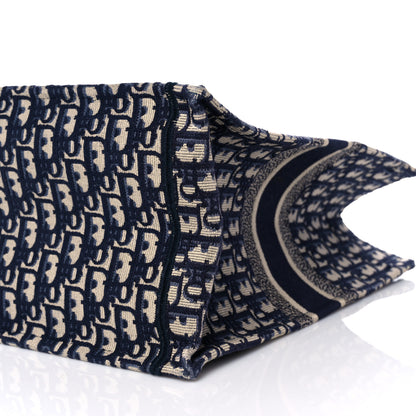 Christian Dior Oblique Book Tote Blue Multicolor 9 of 10