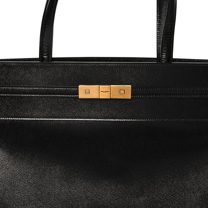 Saint Laurent Calfskin Medium Manhattan Shopper Tote Black 8 of 11