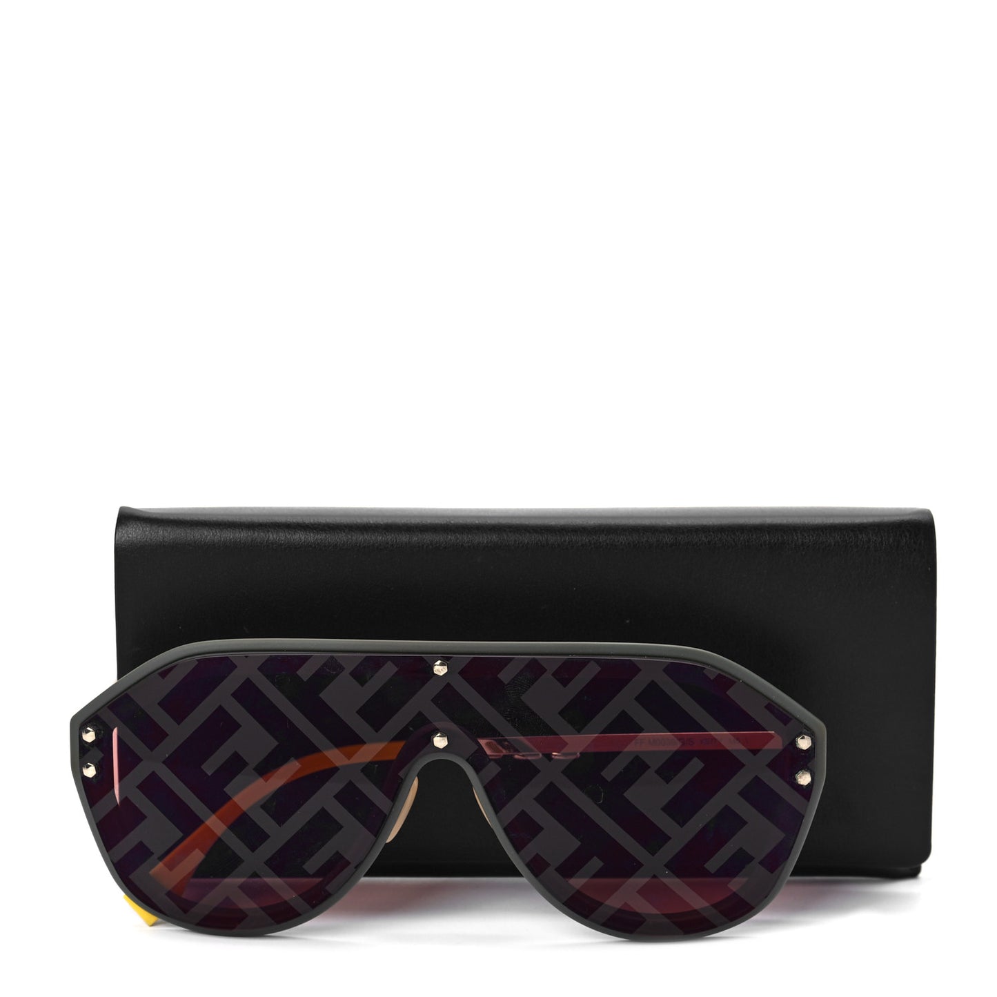 FF Fabulous Shield Sunglasses FF M0039/G/S Grey Yellow