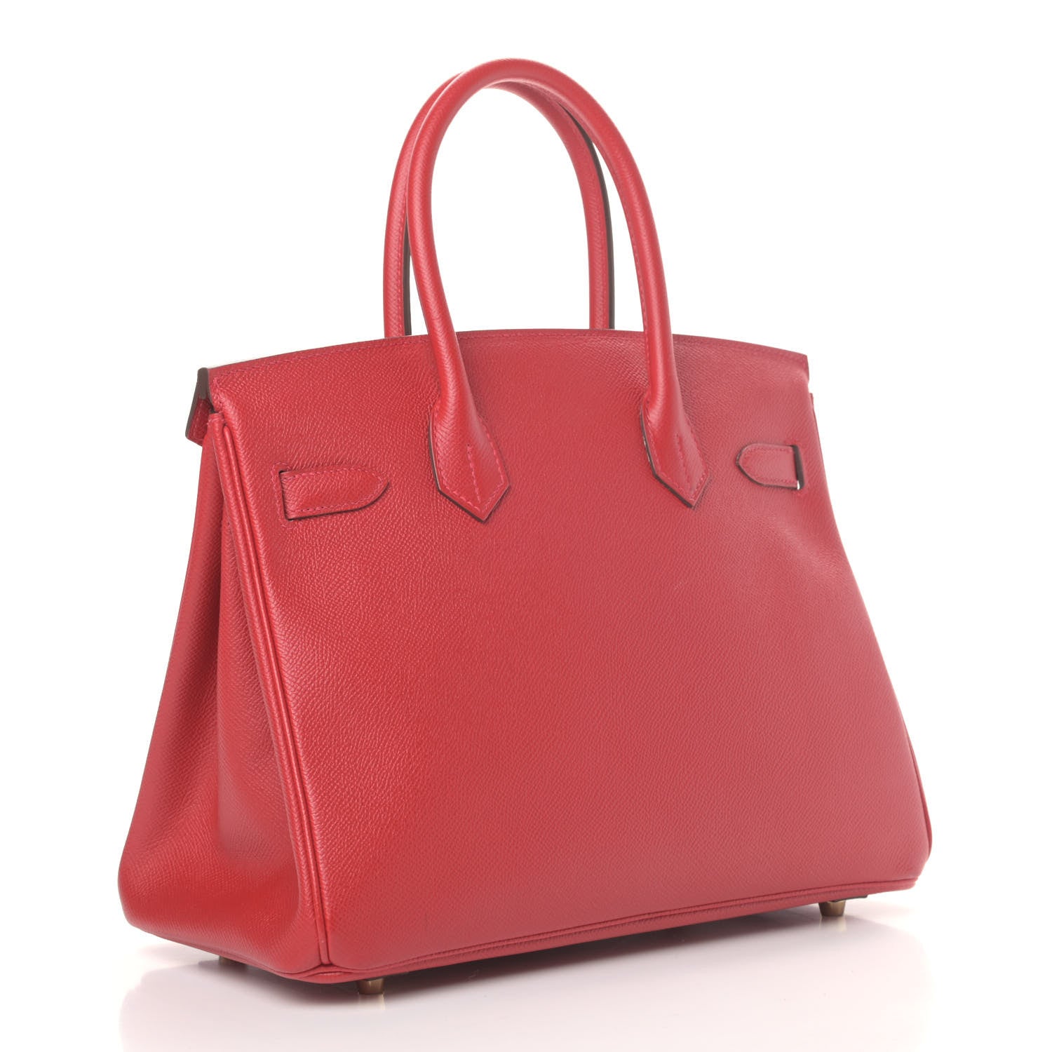 Hermes Epsom Birkin 30 Rouge Casaque 2 of 13