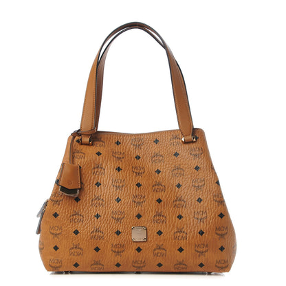 MCM Visetos Large Hobo Cognac 1 of 11