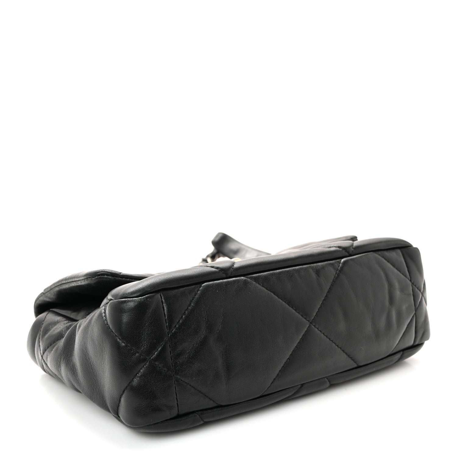 Chanel Lambskin Quilted Medium Chanel 19 Flap Black 4 of 11