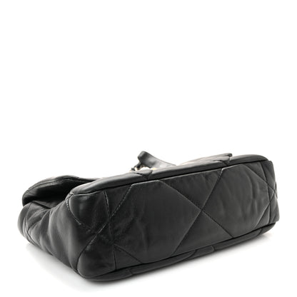 Chanel Lambskin Quilted Medium Chanel 19 Flap Black 4 of 11