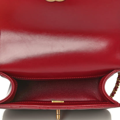 Chanel Calfskin Quilted Mini Perfect Fit Flap Burgundy 4 of 15