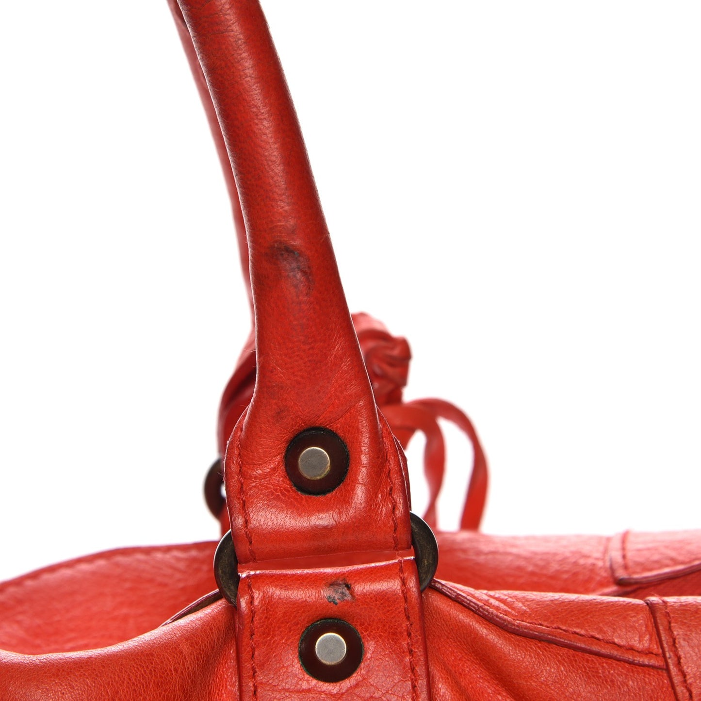Agneau Classic Hardware Work Vermillion