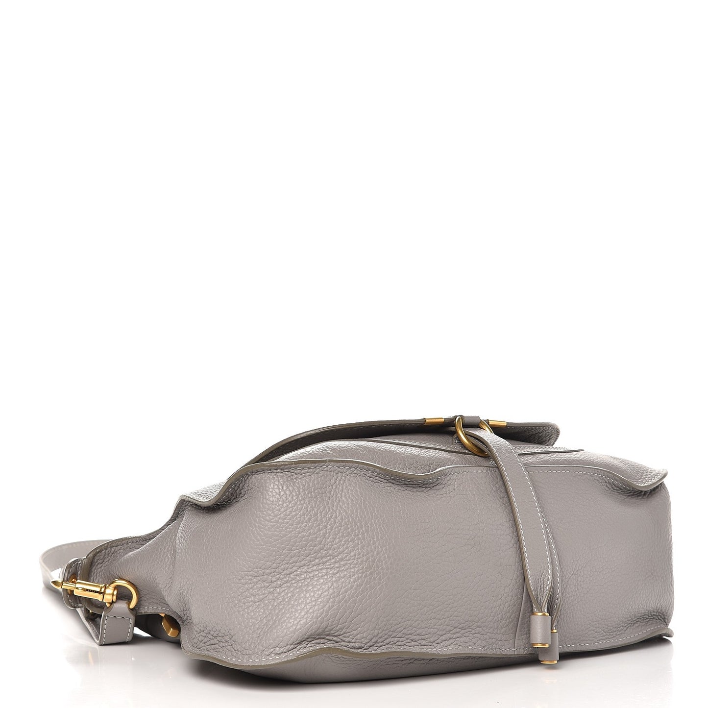 Calfskin Medium Marcie Satchel Cashmere Grey