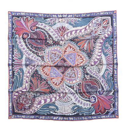 Hermes Silk Le Jardin De La Maharani Scarf 90 1 of 3