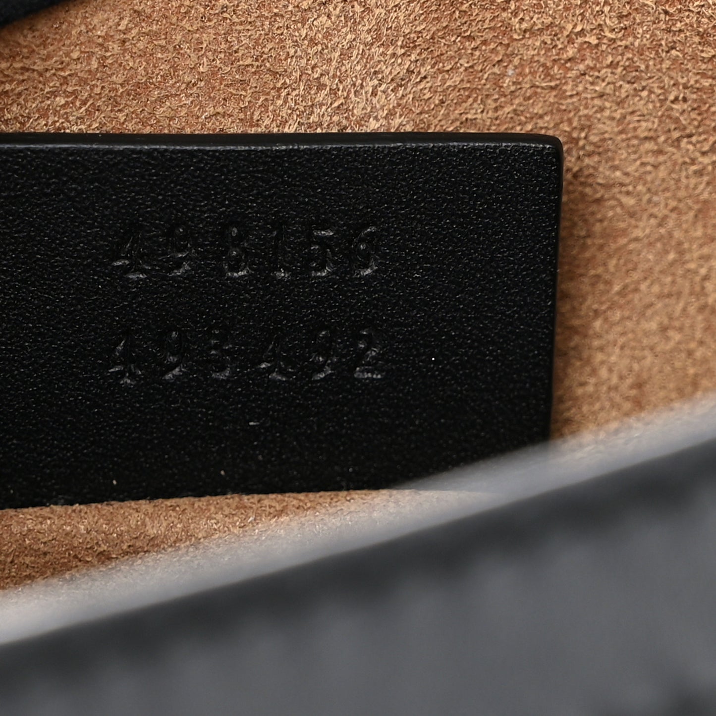GG Supreme Monogram Small Padlock Tote Black