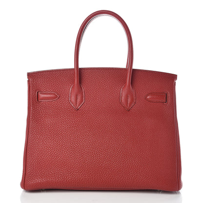 Hermes Togo Birkin 30 Rouge Garance 4 of 36