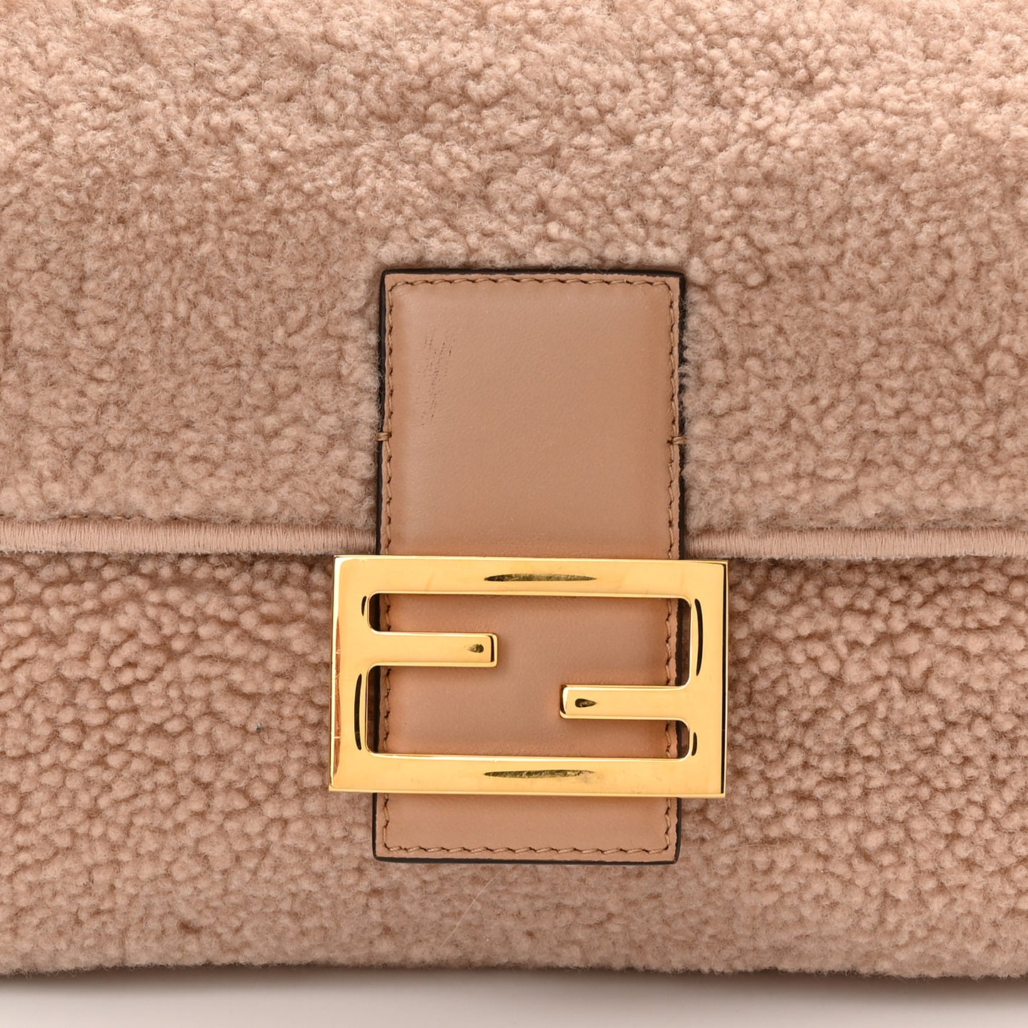 Shearling Nappa Multi Baguette Rosa Plaster