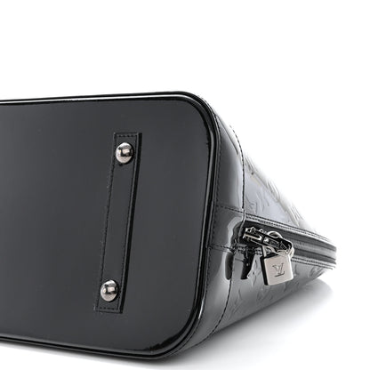 Louis Vuitton Vernis Alma GM Noir Magnetique 10 of 11
