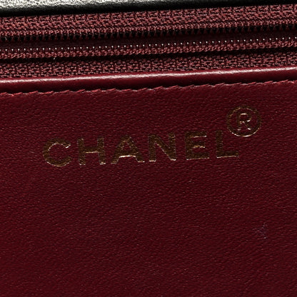 Chanel Lambskin Quilted Medium Single Flap Black 6 of 10