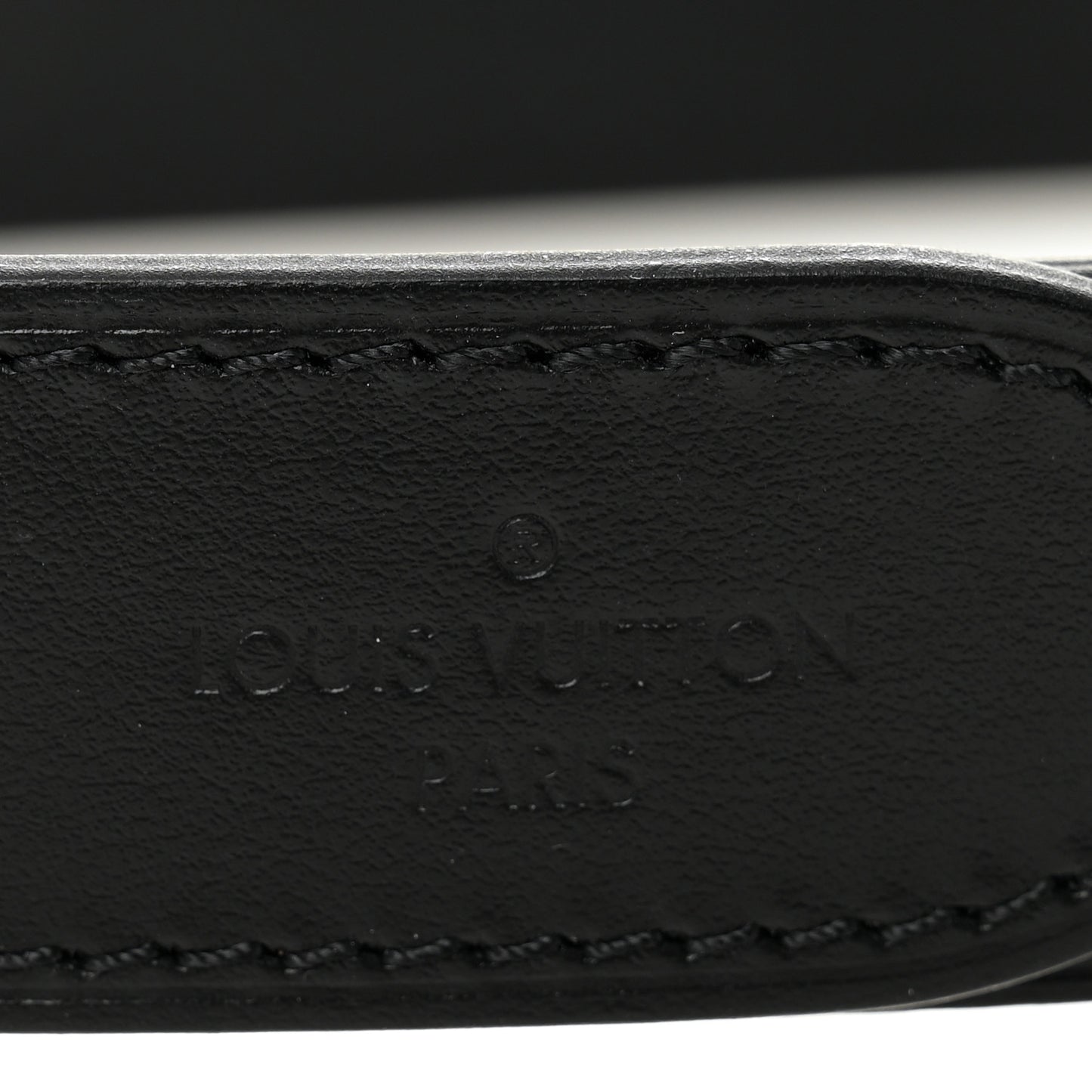 Calfskin Adjustable Keepall Bandouliere Shoulder Strap Black
