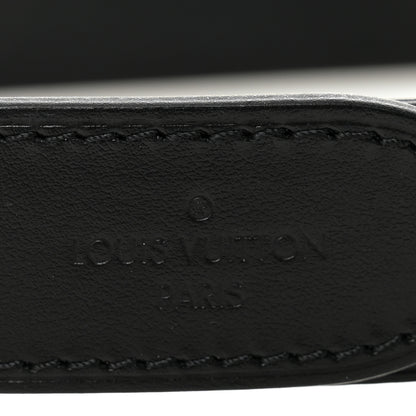 Louis Vuitton Calfskin Adjustable Keepall Bandouliere Shoulder Strap Black 3 of 4