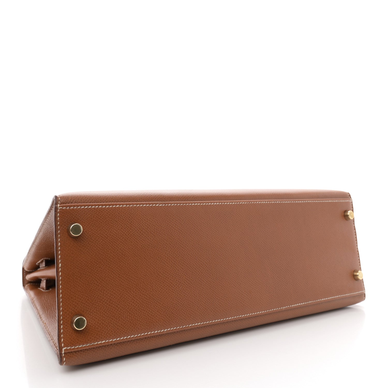 Hermes Courchevel Kelly Sellier 32 Gold 4 of 13