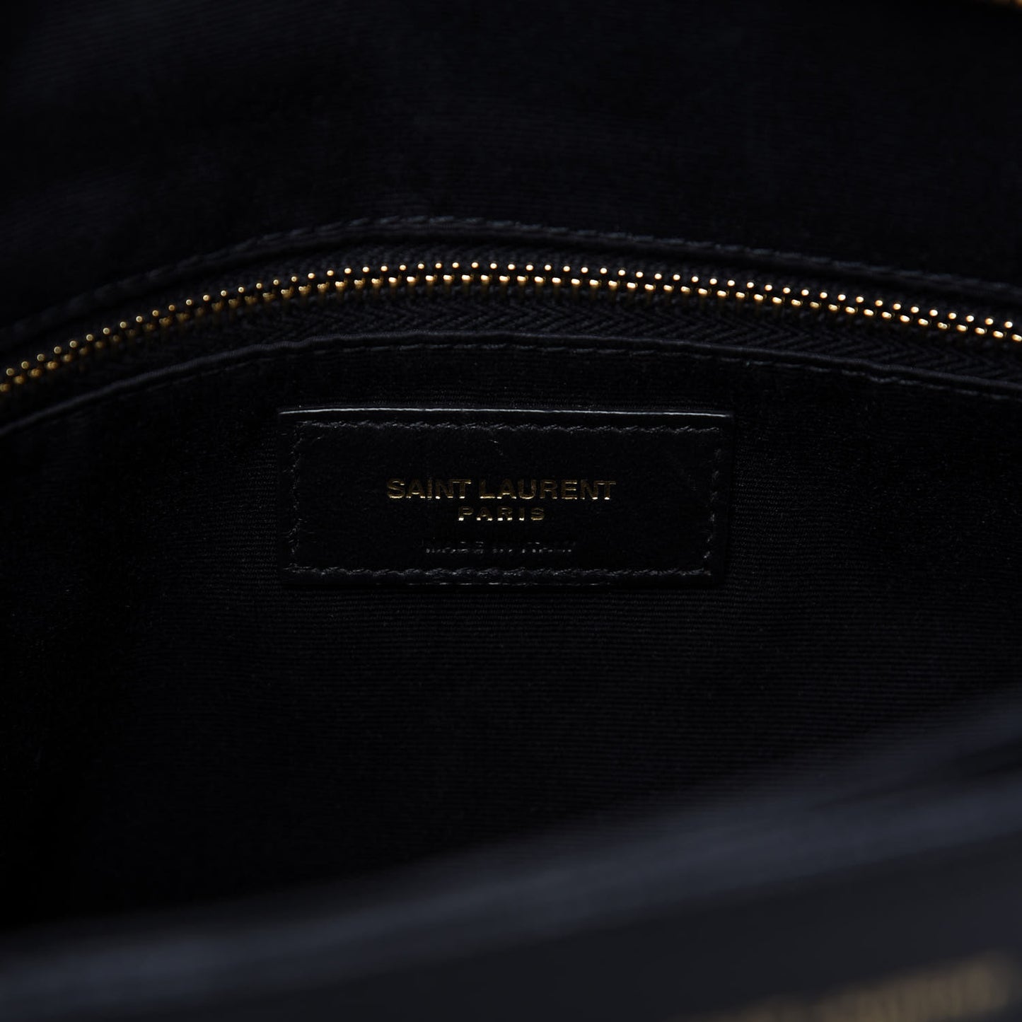 Grain De Poudre Matelasse Chevron Medium Tribeca Shopping Bag Black