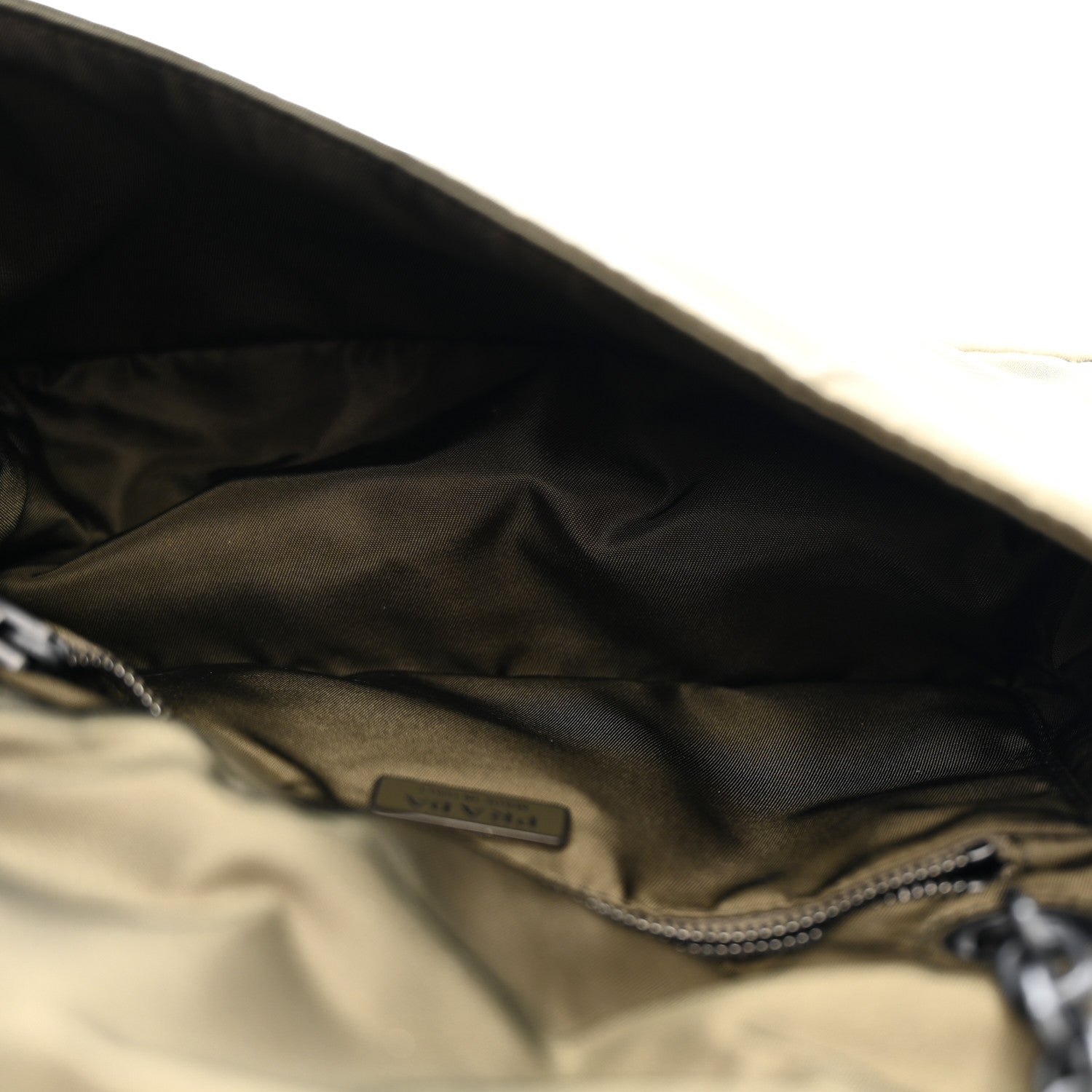 Prada Nylon Tessuto Chain Shoulder Bag Mimetico 5 of 10
