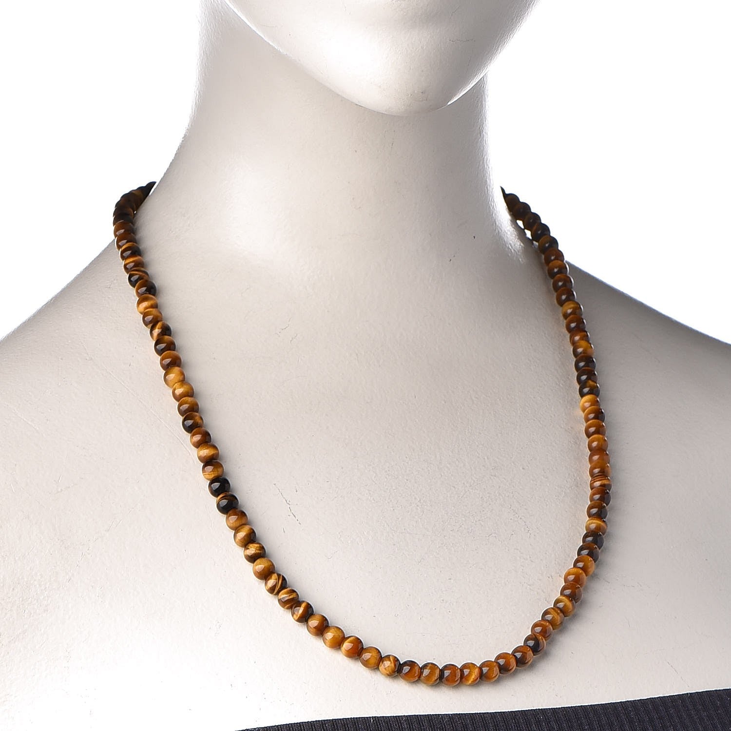 David Yurman Tigers Eye Spiritual Beads Necklace 2 of 5