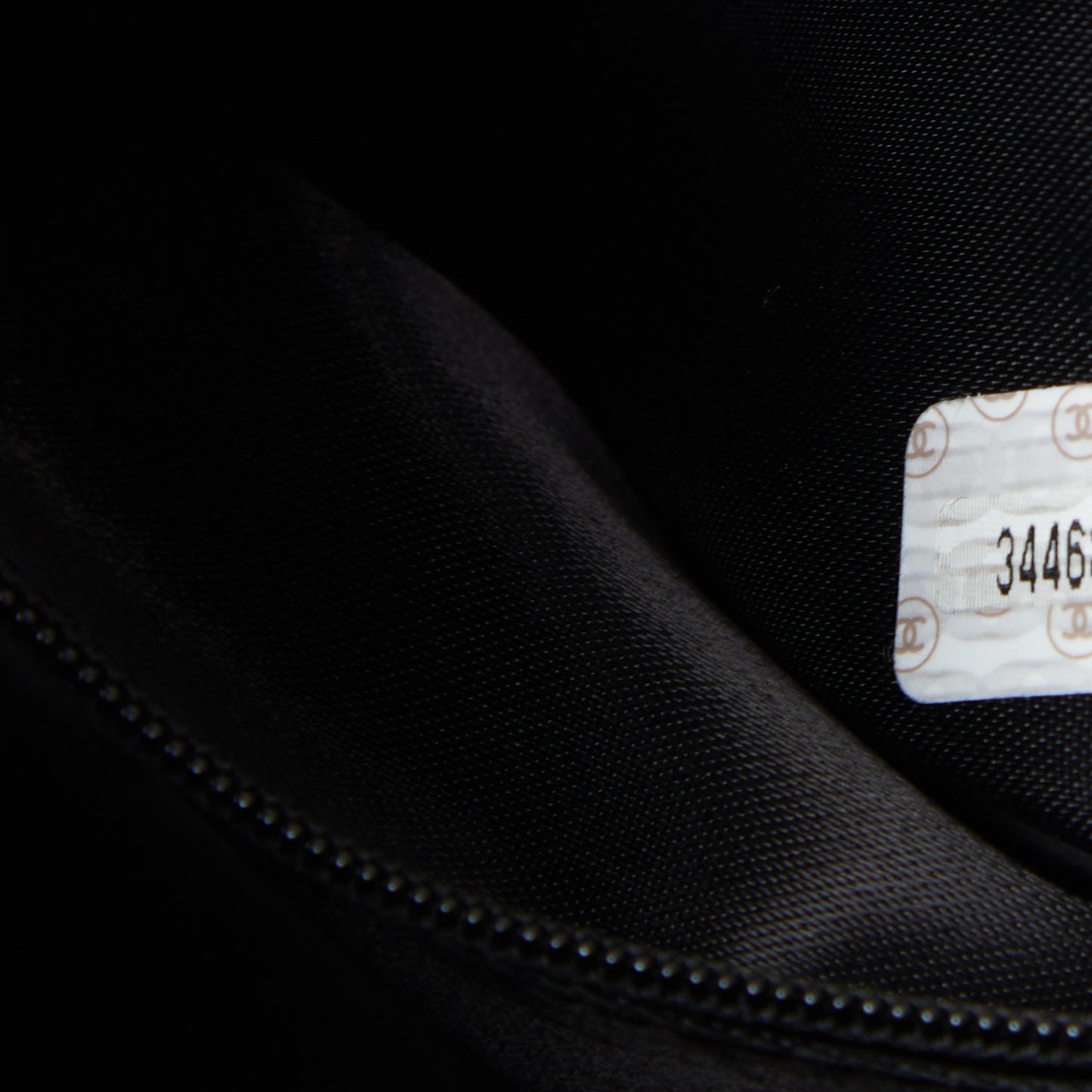 Caviar Large CC Shoulder Bag Black