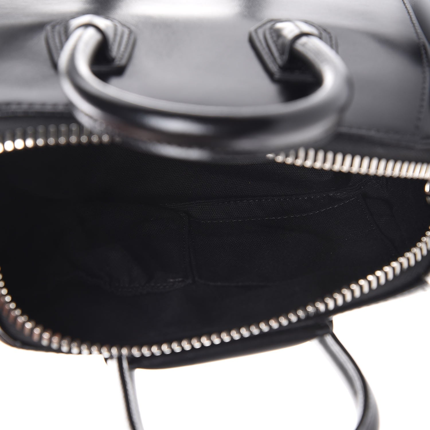 Givenchy Shiny Lord Calfskin Mini Antigona Black 6 of 8