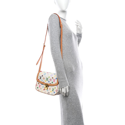 Louis Vuitton Monogram Multicolor Sologne White 2 of 9