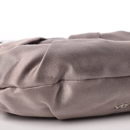 Prada Satin Crystal Clutch Fumo 7 of 8