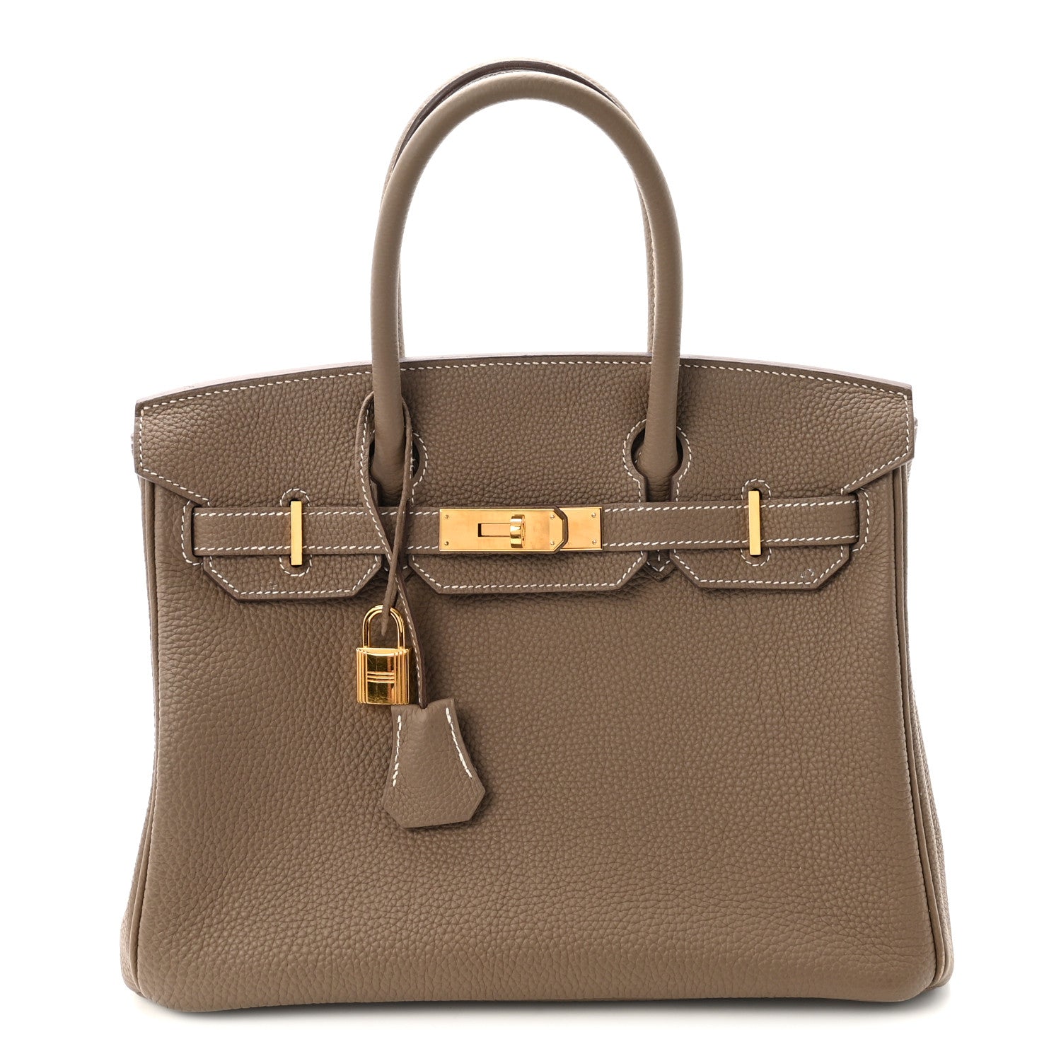 Hermes Togo Birkin 30 Etoupe 1 of 10