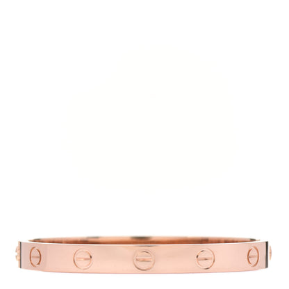 Cartier 18K Pink Gold LOVE Bracelet 15 2 of 6