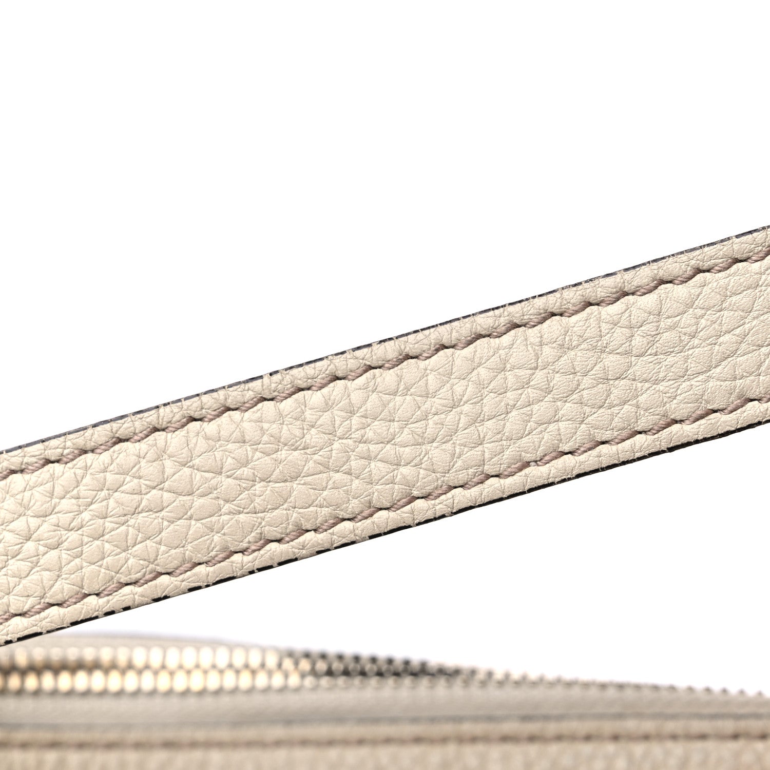 Gucci Pebbled Calfskin Large Soho Hobo Off White 21 of 22