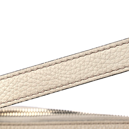 Gucci Pebbled Calfskin Large Soho Hobo Off White 21 of 22