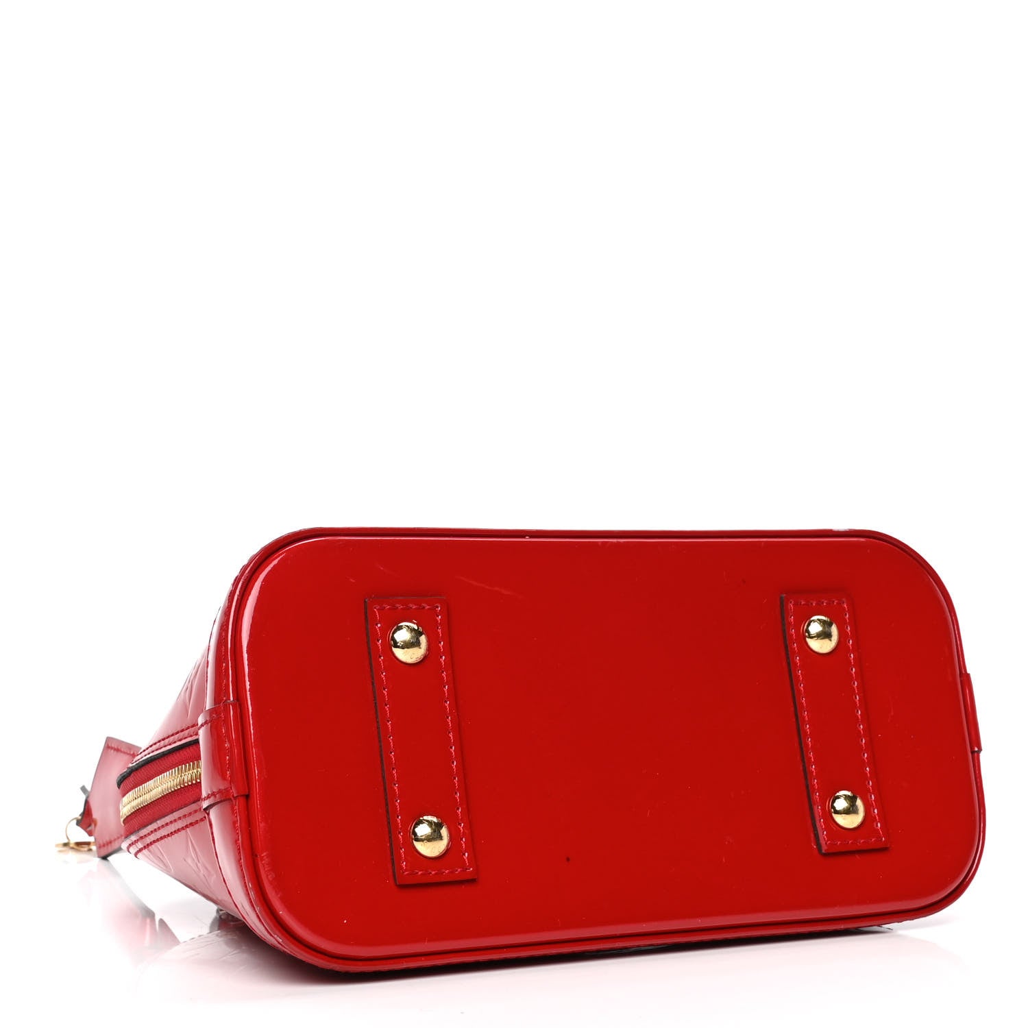 Louis Vuitton Vernis Alma BB Cherry 3 of 7