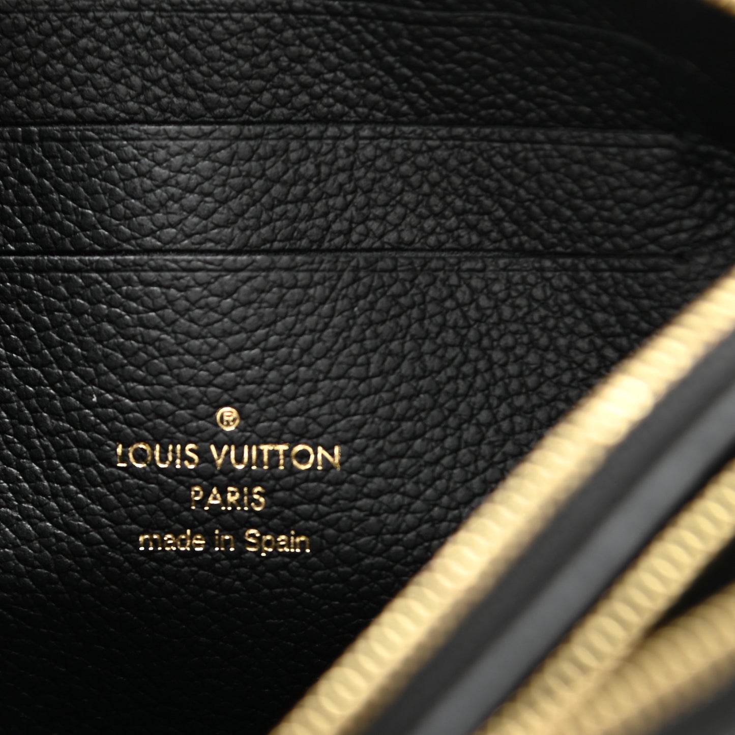 Empreinte Double Zip Pochette Black