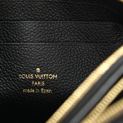 Louis Vuitton Empreinte Double Zip Pochette Black 8 of 16