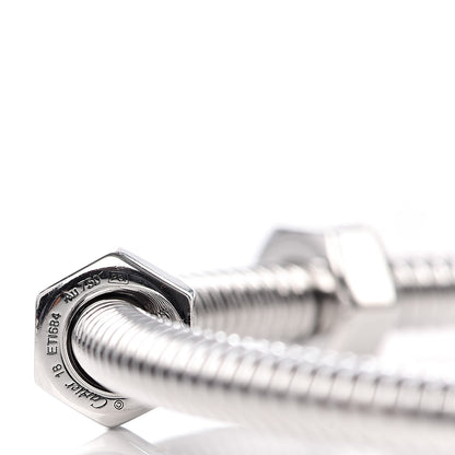 Cartier 18K White Gold Ecrou de Bracelet 18 4 of 4