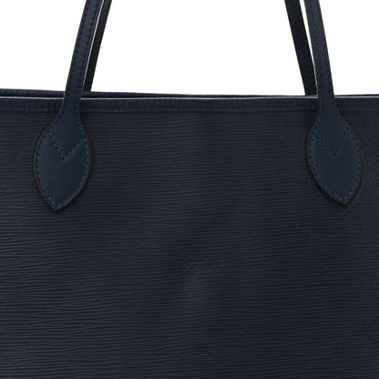 Louis Vuitton Epi Neverfull MM Indigo 8 of 10