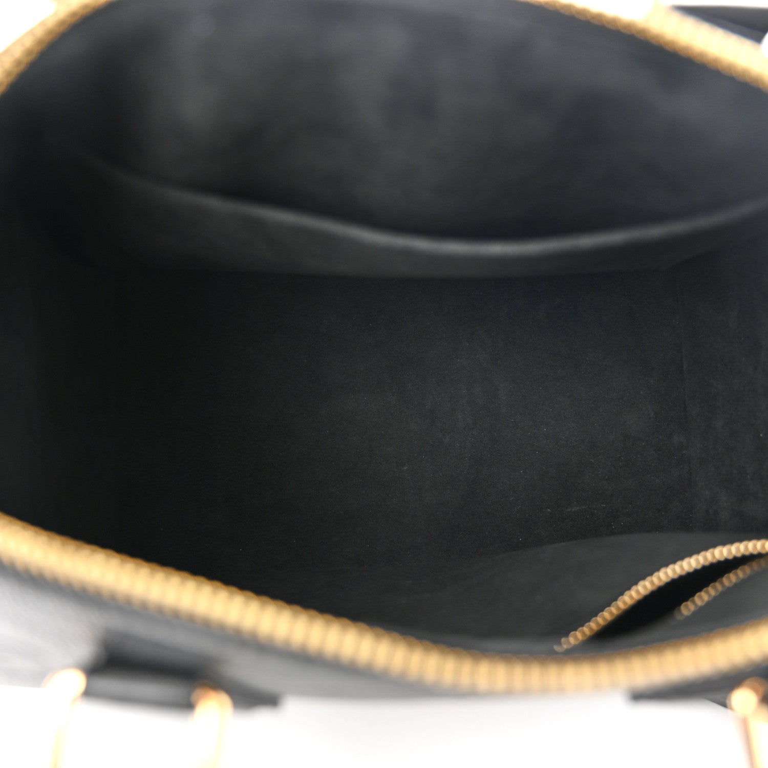 Louis Vuitton Empreinte Monogram Giant Speedy Bandouliere 25 Black 5 of 10