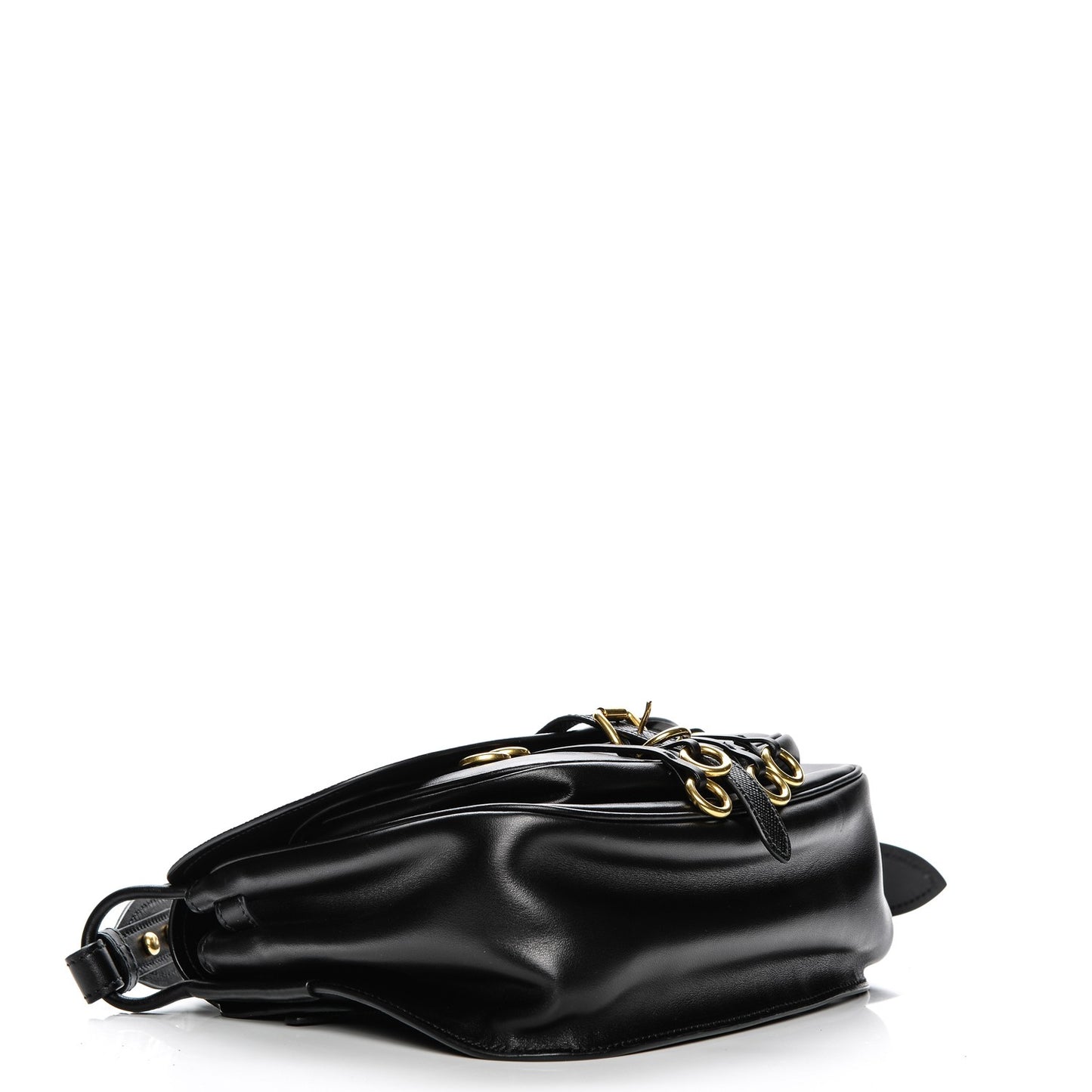Saffiano Cuir Calf Corsaire Bag Nero Black